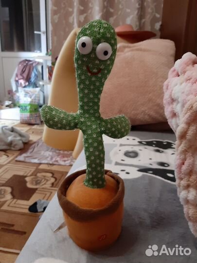 Игрушка кактус танцующий