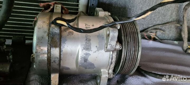Компрессор кондиционера chevrolet niva