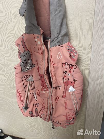 Безрукавка для девочки 92