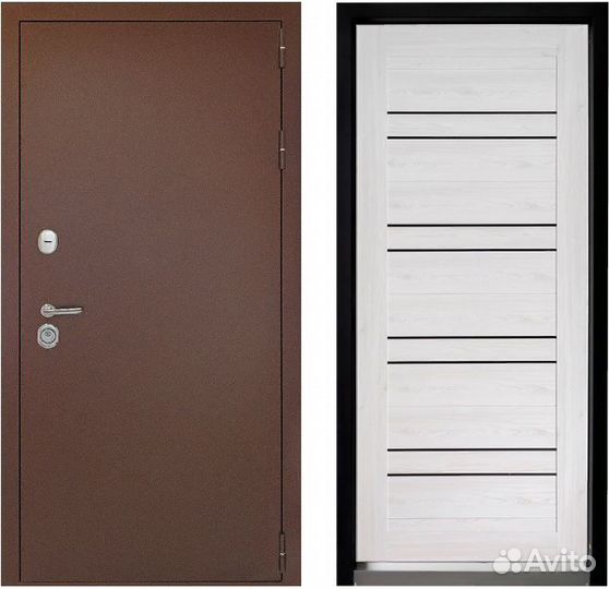 Дверь входная металлическая