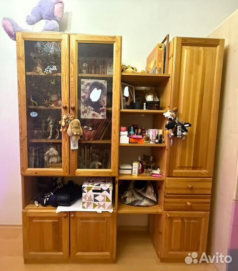 Книжный шкаф из березы