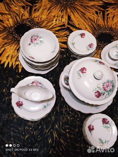 Сервиз столовый Дулево.СССР