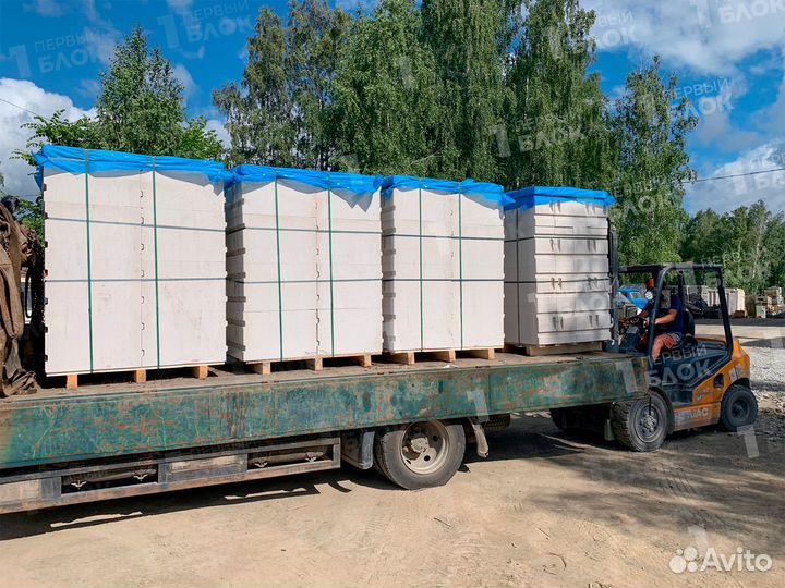 Газобетон автоклав ГОСТ пр. Пораблок с доставкой