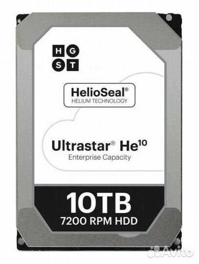 Жесткий диск 10Tb SAS hgst Ultrastar He10