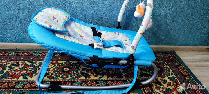 Шезлонг детский babyton