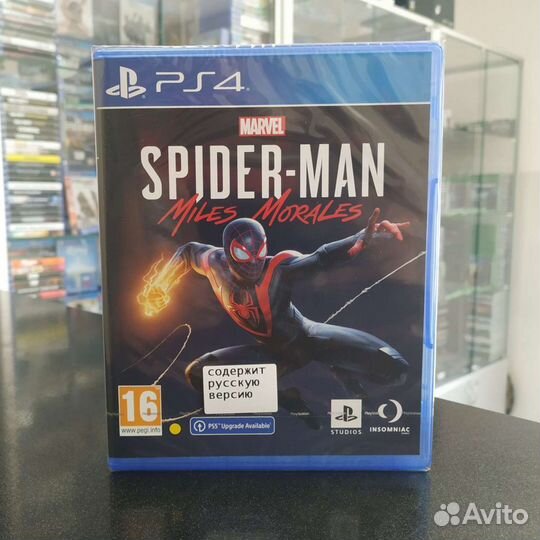 Marvel Spider-man: Miles Morales PS4 (новый)