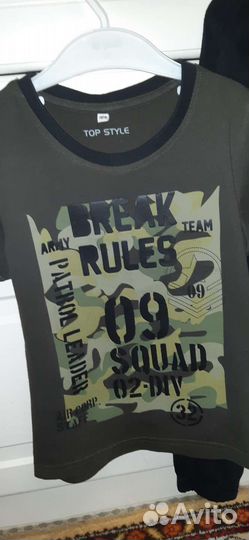 Костюм для сада мальчику, 110, 116