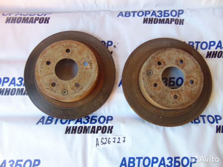 Диск тормозной задний для Nissan X-Trail 1 2001-2