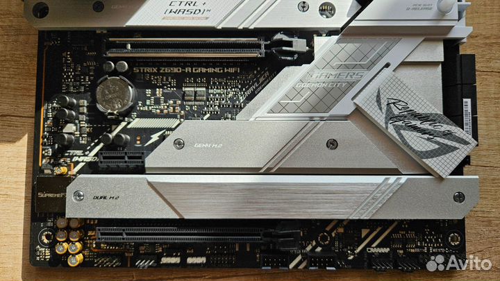 Б/у Мат.плата 1700 asus ROG strix Z690-A gaming wi