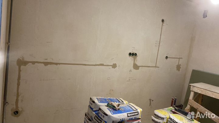 Штробление стен без пыли