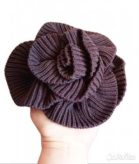 Sonia Rykiel Брошь-цветок пурпурная