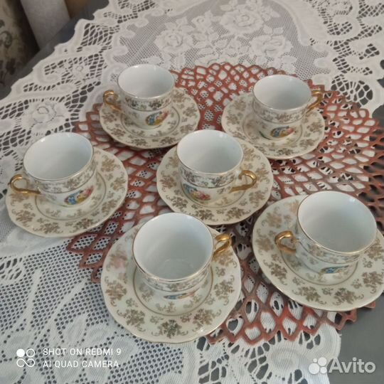 Сервиз столовый. Остатки СССР, китайский сервиз