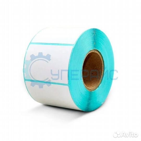 Термоэтикетки 58x40 мм, эко, 800 этикеток