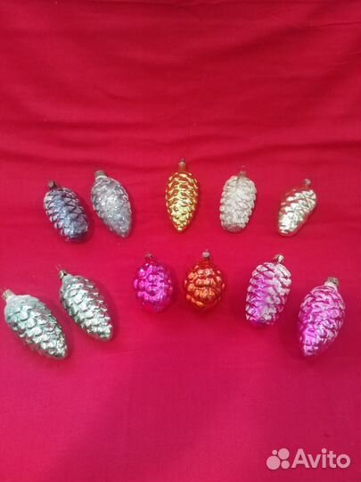 Елочные игрушки СССР