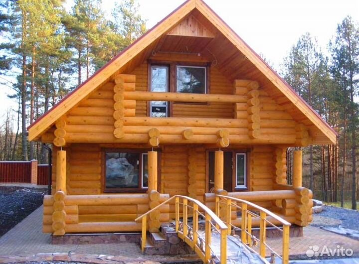 Срубы домов и бань