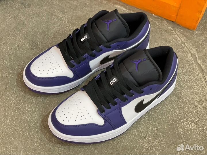 Nike Air Jordan 1 Low Court Purple White