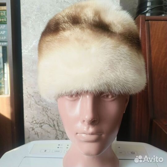Шапка норковая женская