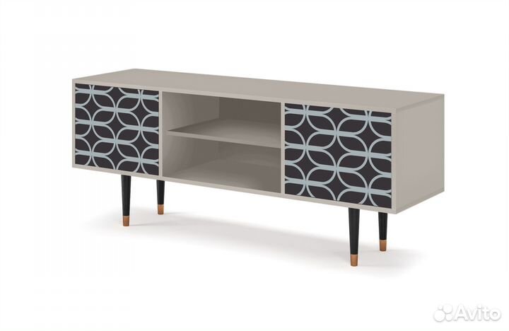 Тв-тумба T2 - Сатин - Braided Blue