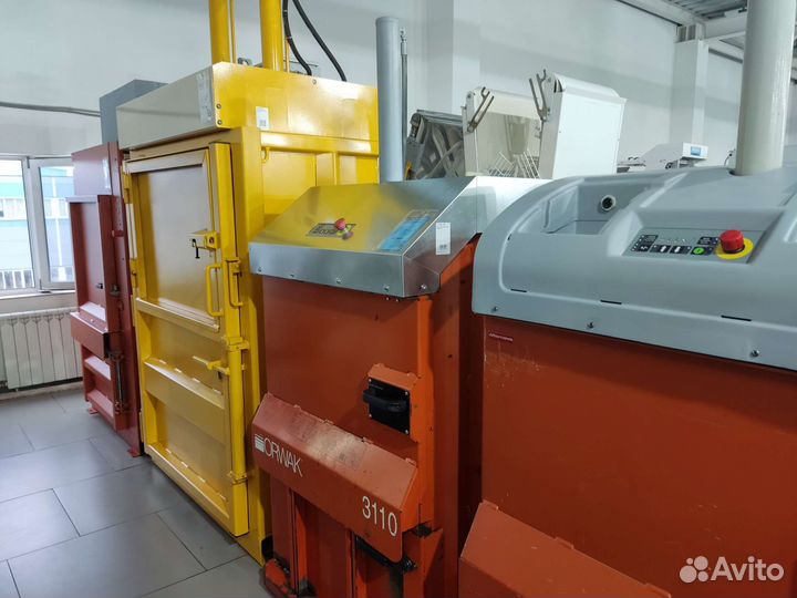 Пресс для мусора, для макулатуры, картона