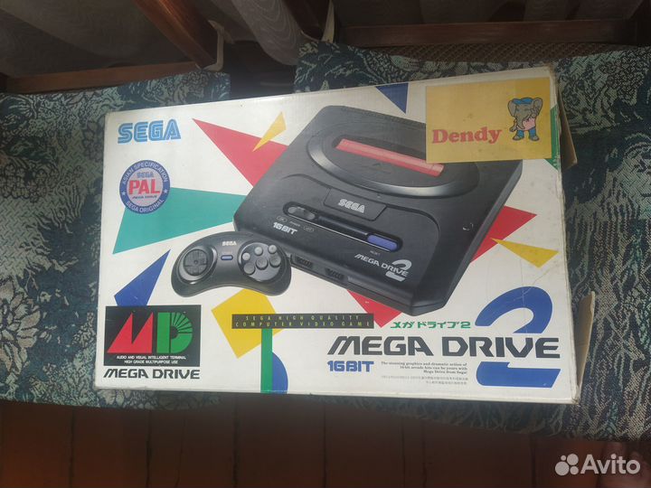 Sega Mega drive 2 оригинал
