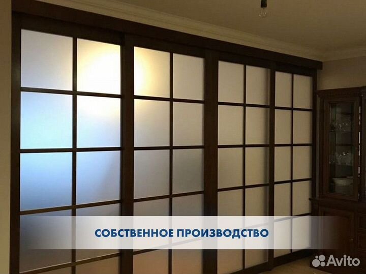 Перегородки межкомнатные / раздвижные двери