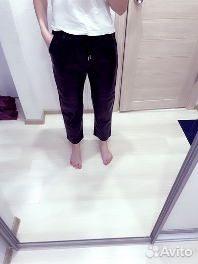 Кожаные брюки