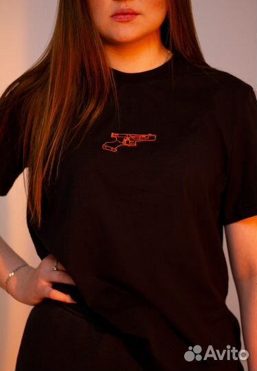 Футболка с пистолетом (Steyr, Pardini)