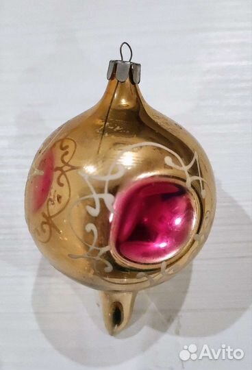 Елочные игрушки СССР с лунками