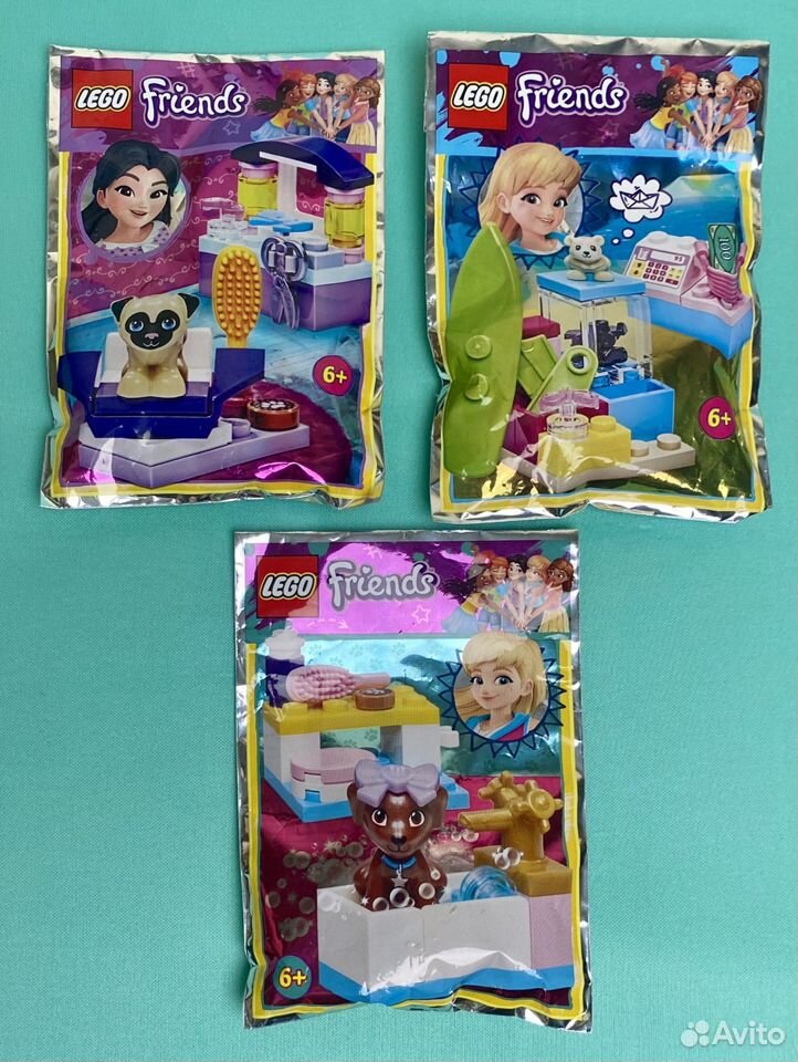 Lego friends полибэги