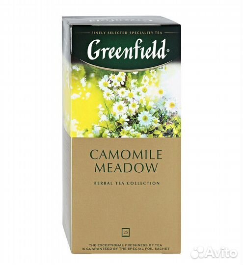 Опт - Чай Greenfield Camomile Meadow Травяной 25п
