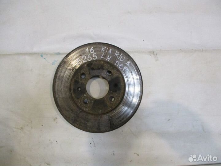 Диск тормозной передний Kia Rio 3 (UB\QB)