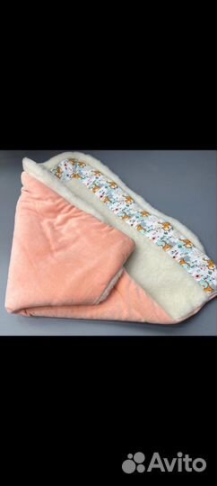 Одеяло на выписку осень-зима