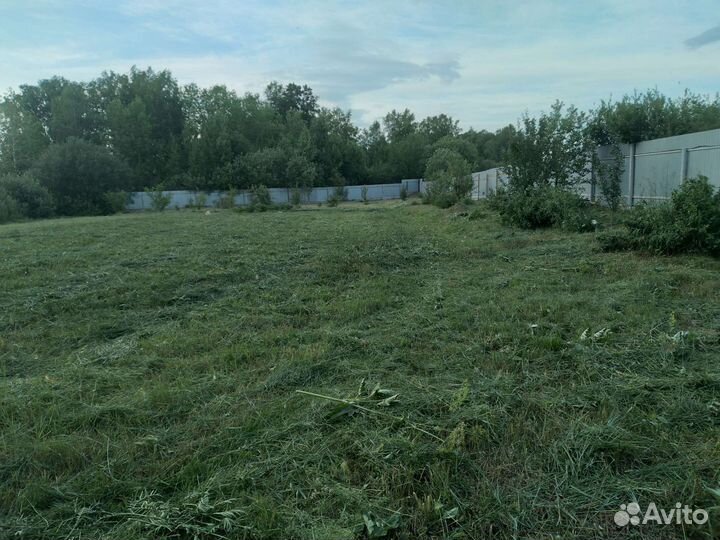 Покос травы, стрижка газона