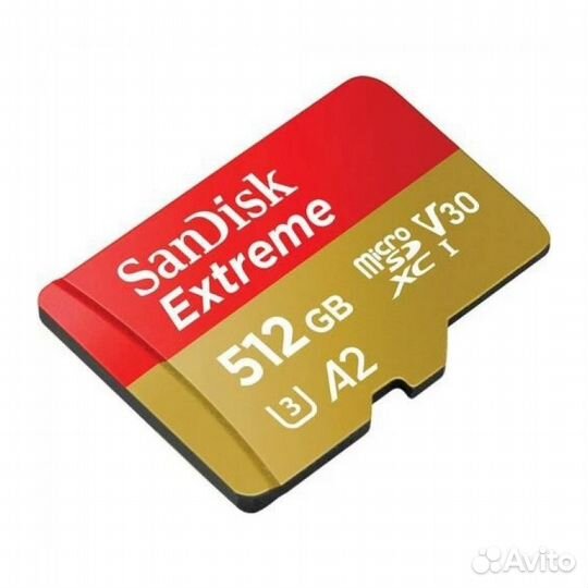 Карта памяти SanDisk Extreme microsdxc Class 10 U3