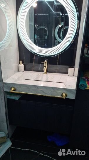 Ванны, раковины, столешницы, вазы из керамогранита