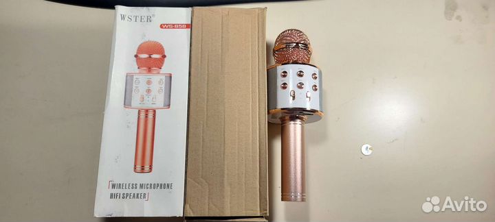 18 Караоке микрофонов bluetooth WS-858