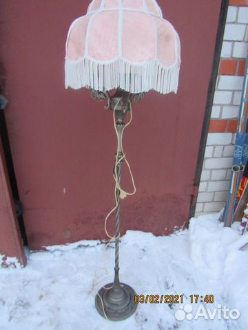 Торшер СССР рабочий 70годов рабочий