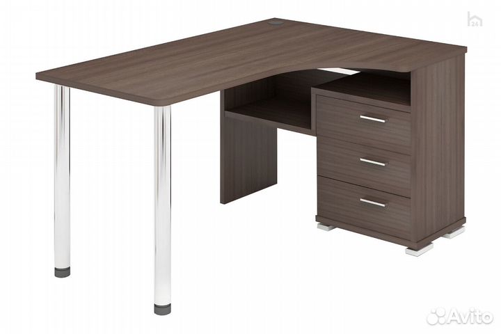 Стол компьютерный угловой правый Домино