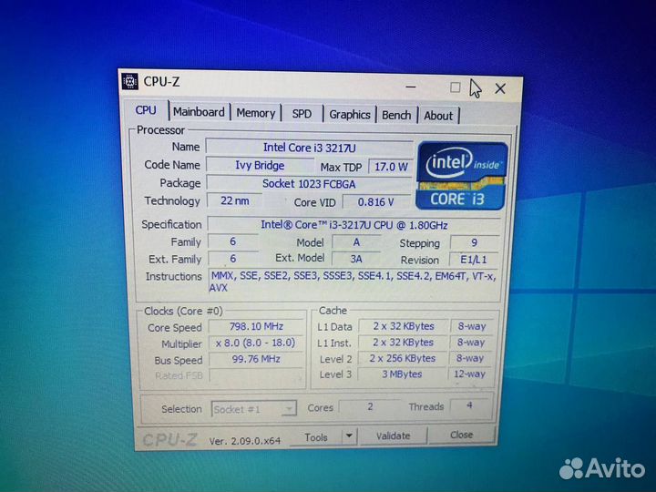 Ноутбук asus X551CA (i3 3217U, 4 гб, 500 Гб hdd)