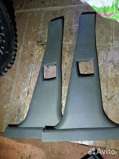 Накладки пластиковые салона ваз 2112