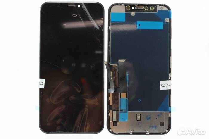 Дисплей для iPhone Xr + металлическая рамка A+++