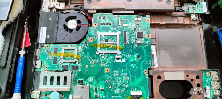 Ноутбук asus N61D на запчасти