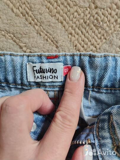 Джинсы на девочку р122 Futurino