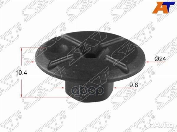 Клипса BMW/mercedes под болт (1 шт.) ST-KE-003 Sat