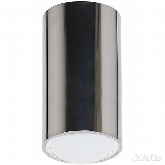 Светильник GU10 металл хром накладной эра OL15 GU