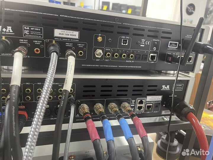 Комплект из усилителя и cd проигрывателя T+A