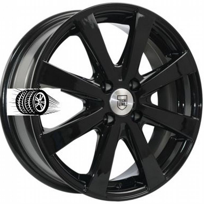 Литые диски Tech Line 6×R16 4×100