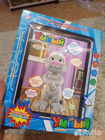 Интерактивный 3D планшет говорящий Кот Том. Новый
