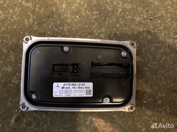 Мерседес A 176 блок управление