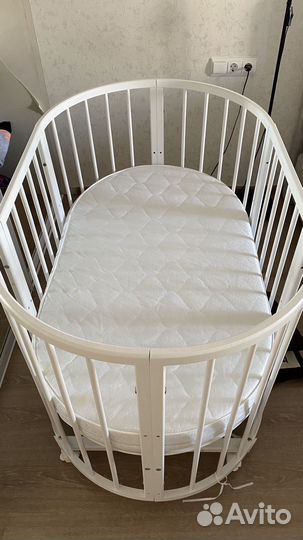Детская кроватка круглая